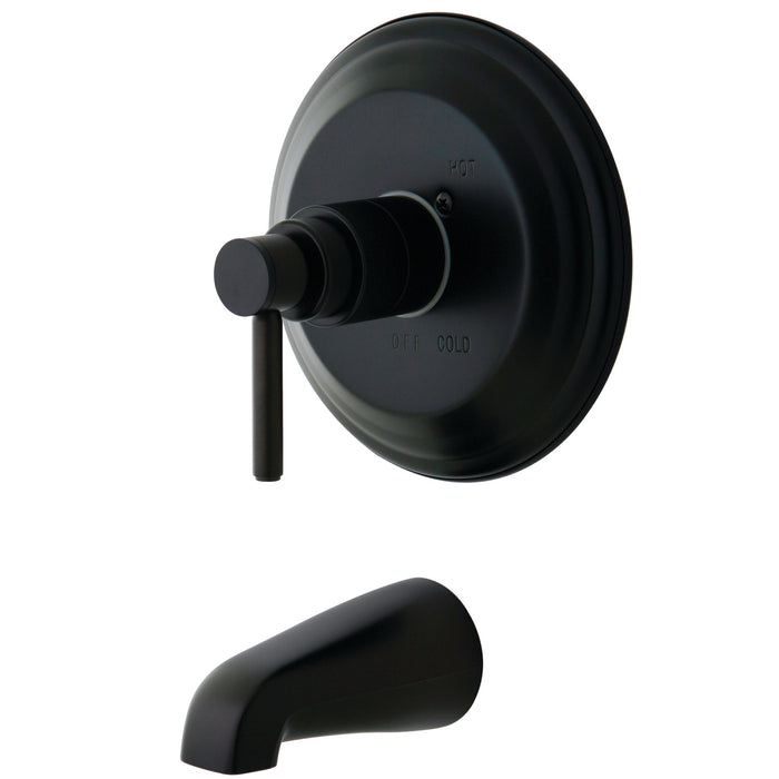 Kingston Tulare KB2635DLTO - Concord Single-Handle Pressure Balanced Tub Faucet, Oil Rubbed Bronze