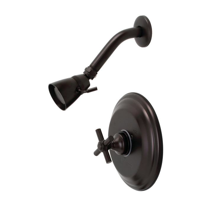Kingston Tulare KB2635EXSO Single-Handle Pressure Balanced Shower Faucet, Oil Rubbed Bronze