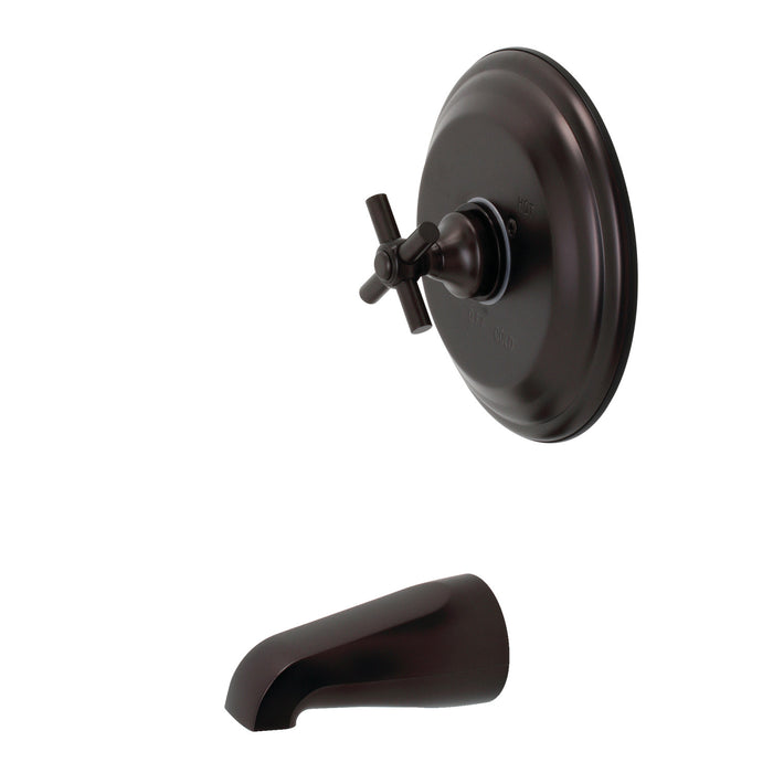 Kingston Tulare KB2635EXTO Single-Handle Pressure Balanced Tub Faucet, Oil Rubbed Bronze
