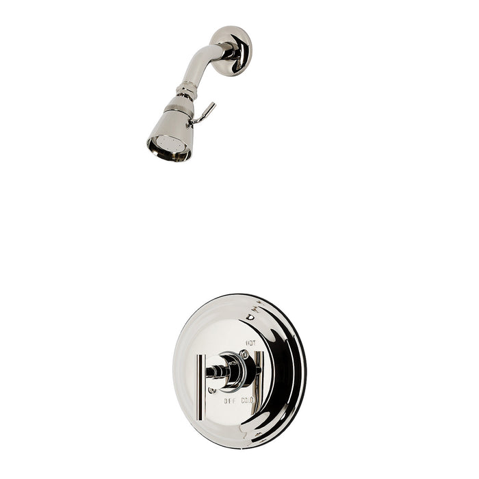 Kingston Manhattan KB2636CMLSO Single-Handle Pressure Balanced Shower Faucet, Polished Nickel