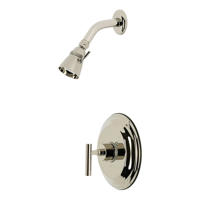 Kingston Manhattan KB2636CMLSO Single-Handle Pressure Balanced Shower Faucet, Polished Nickel