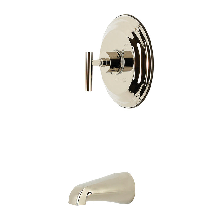 Kingston Manhattan KB2636CMLTO Single-Handle Pressure Balanced Tub Faucet, Polished Nickel