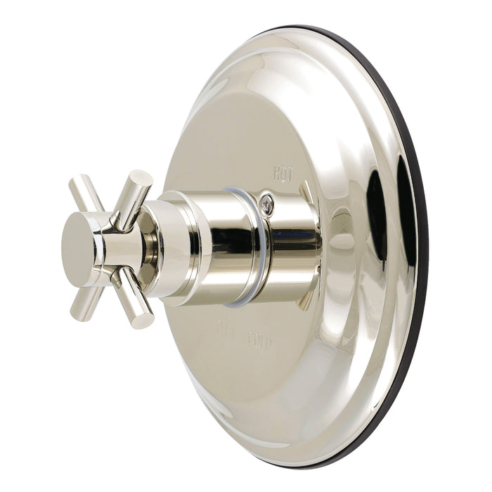 Kingston Concord KB2636DXE Single-Handle Pressure Balanced Shower Valve and Trim Set, Polished Nickel (Valve Included)