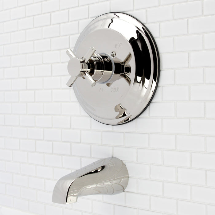 Kingston Tulare KB2636DXTO - Concord Single-Handle Pressure Balanced Tub Faucet, Polished Nickel