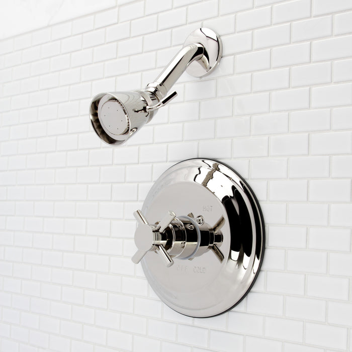 Kingston Tulare KB2636DXTSO - Concord Single-Handle Pressure Balanced Shower Faucet, Trim Only, Polished Nickel