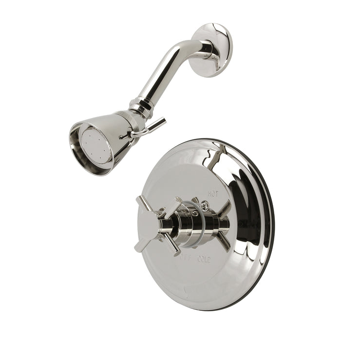 Concord KB2636DXTSO Single-Handle 2-Hole Wall Mount Shower Faucet Trim Only, Polished Nickel