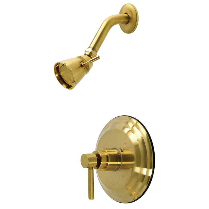 Kingston Tulare KB2637DLSO - Concord Single-Handle Pressure Balanced Shower Faucet, Brushed Brass