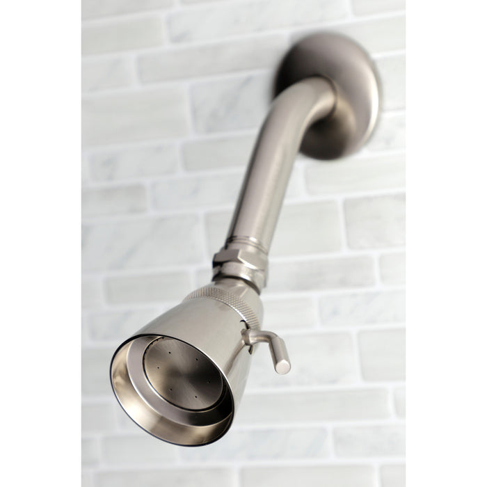 Kingston Tulare KB2638EX - Elinvar Single-Handle Pressure Balanced Tub and Shower Faucet, Brushed Nickel