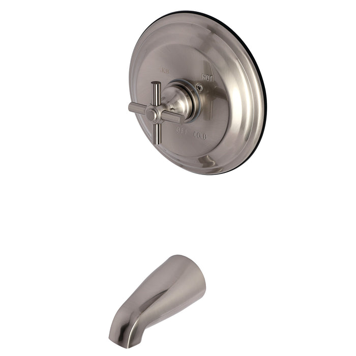 Kingston Tulare KB2638EXTO Single-Handle Pressure Balanced Tub Faucet, Brushed Nickel