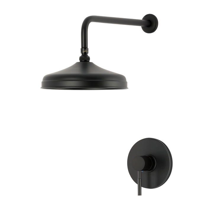 Kingston Concord KB2690DLTSO Single-Handle Pressure Balanced Shower Faucet, Trim Only, Matte Black