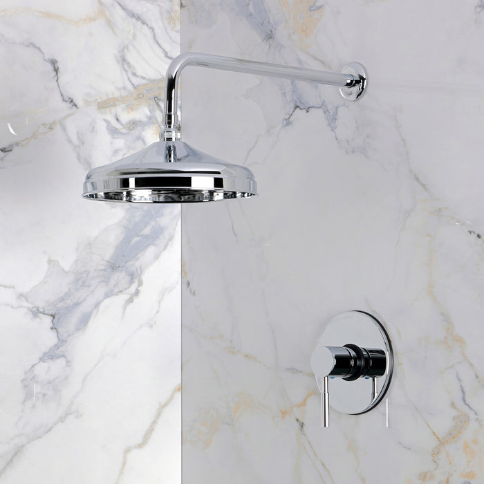 Kingston Concord KB2691DLTSO Single-Handle Pressure Balanced Shower Faucet, Trim Only, Polished Chrome