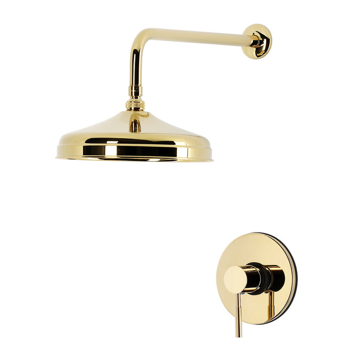 Kingston Concord KB2692DLTSO Single-Handle Pressure Balanced Shower Faucet, Trim Only, Polished Brass