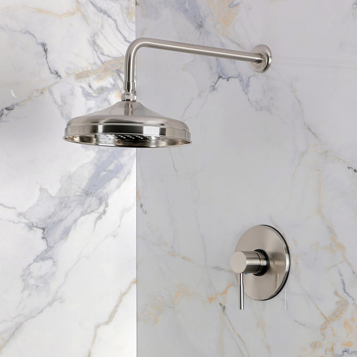 Kingston Concord KB2698DLTSO Single-Handle Pressure Balanced Shower Faucet, Trim Only, Brushed Nickel