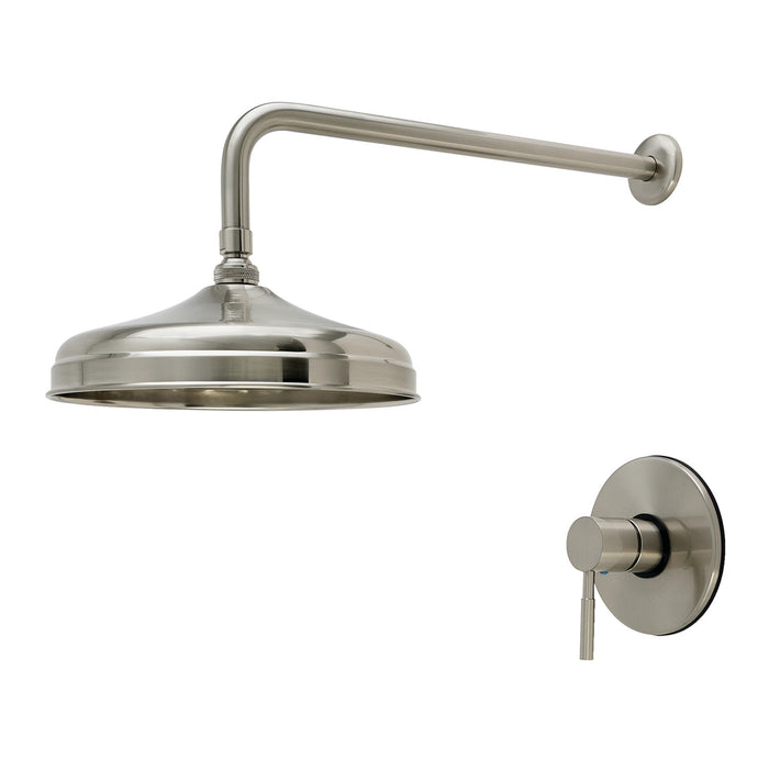 Kingston Concord KB2698DLTSO Single-Handle Pressure Balanced Shower Faucet, Trim Only, Brushed Nickel