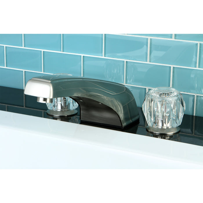Kingston Tulare KB288 Two-Handle 3-Hole Deck Mount Roman Tub Faucet, Brushed Nickel