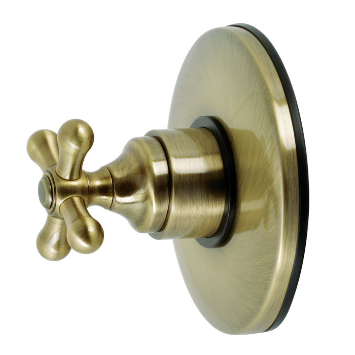 Kingston Heirloom KB3003AX - Vintage Single-Handle Volume Control, Antique Brass