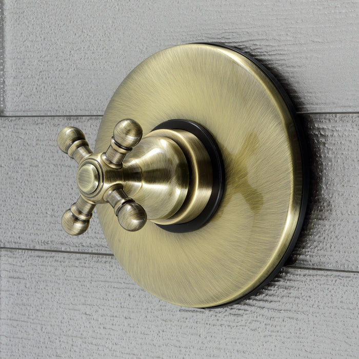 Kingston Heirloom KB3003BX - Vintage Single-Handle Volume Control, Antique Brass