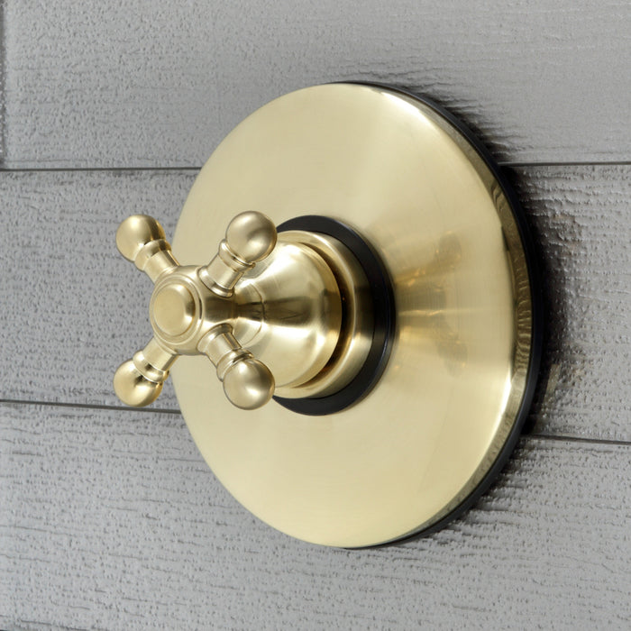 Kingston Heirloom KB3007BX - Vintage Single-Handle Volume Control, Brushed Brass