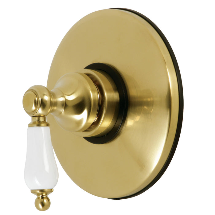 Kingston Heirloom KB3007PL - Vintage Single-Handle Volume Control, Brushed Brass