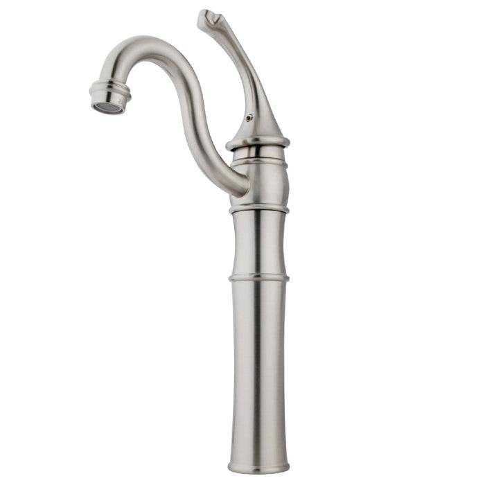Kingston Heirloom KB3428GL - Georgian Single-Handle 1-Hole Deck Mount Vessel Faucet, Brushed Nickel