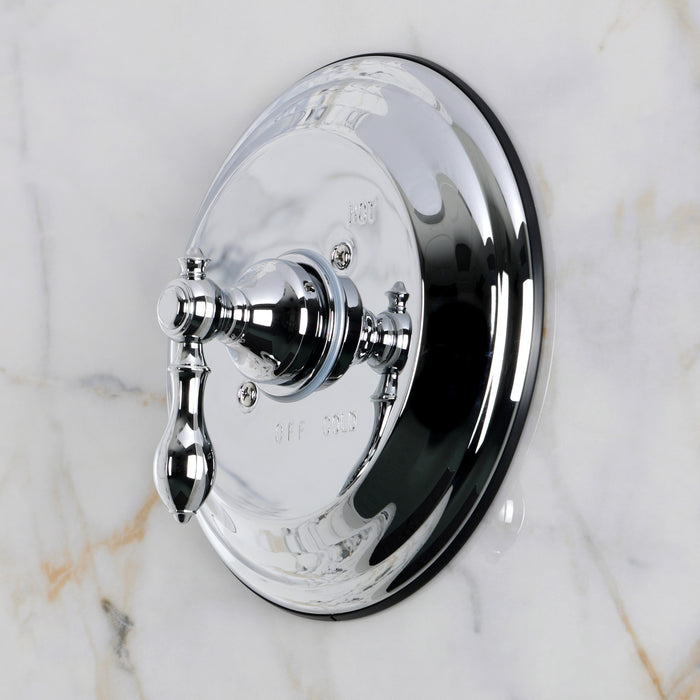 Kingston American Classic KB3631ACLE Single-Handle Pressure Balanced Shower Valve Trim Kit, Polished Chrome