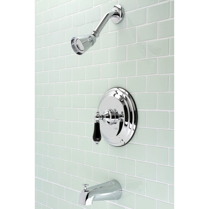 Kingston Heirloom KB3631PKL - Duchess Single-Handle Pressure Balanced Tub and Shower Faucet, Polished Chrome