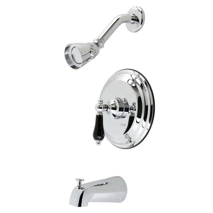 Kingston Heirloom KB3631PKL - Duchess Single-Handle Pressure Balanced Tub and Shower Faucet, Polished Chrome