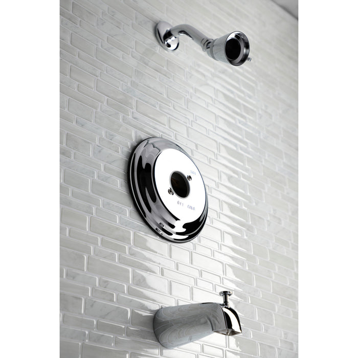 Kingston Heirloom KB3631TLH Pressure Balanced Tub and Shower Faucet, Trim Only without Handle, Polished Chrome