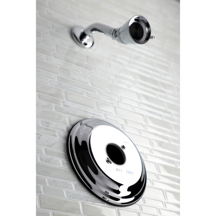 Kingston Tulare KB3631TSLH Single-Handle Pressure Balanced Shower Faucet, Trim Only without Handle, Polished Chrome