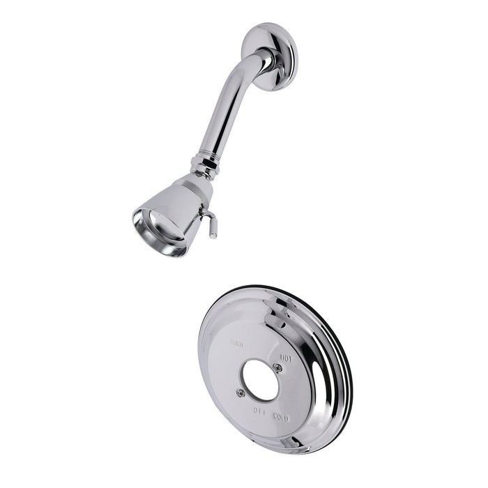 Kingston Tulare KB3631TSLH Single-Handle Pressure Balanced Shower Faucet, Trim Only without Handle, Polished Chrome