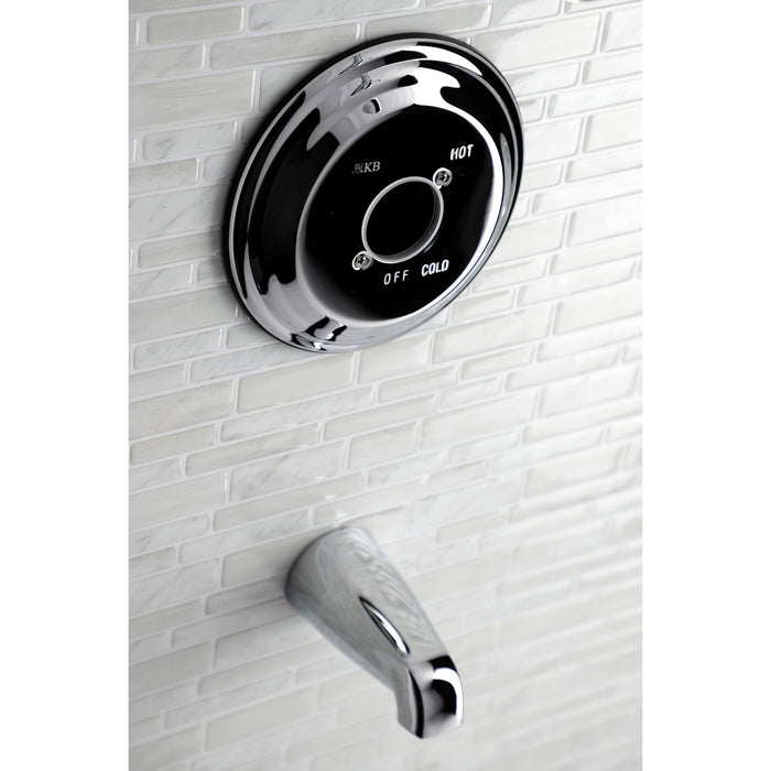 Kingston Heirloom KB3631TTLH Pressure Balanced Tub Faucet, Trim Only without Handle, Polished Chrome