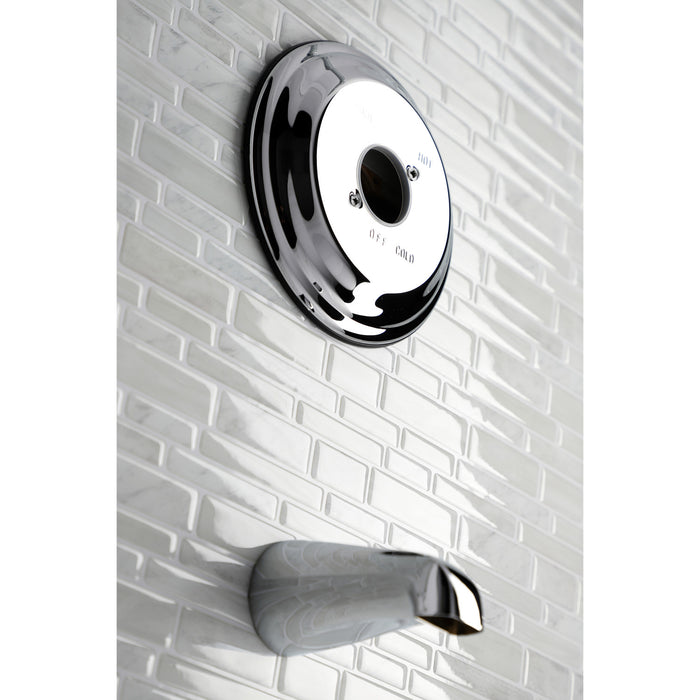 Kingston Heirloom KB3631TTLH Pressure Balanced Tub Faucet, Trim Only without Handle, Polished Chrome