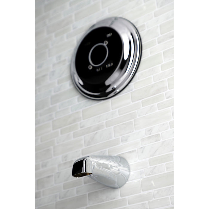 Kingston Heirloom KB3631TTLH Pressure Balanced Tub Faucet, Trim Only without Handle, Polished Chrome