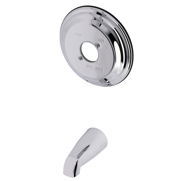 Kingston Heirloom KB3631TTLH Pressure Balanced Tub Faucet, Trim Only without Handle, Polished Chrome