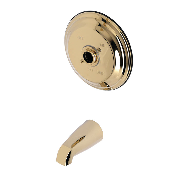 Kingston Heirloom KB3632TTLH Pressure Balanced Tub Faucet, Trim Only without Handle, Polished Brass