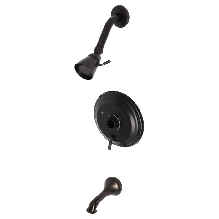 Kingston Heirloom KB36350TLH Single-Handle Pressure Balanced Tub and Shower Faucet, Trim Only without Handle, Oil Rubbed Bronze