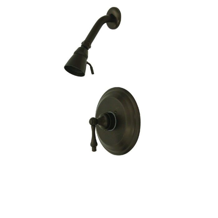 Kingston Heirloom KB3635ALSO - Restoration Single-Handle Pressure Balanced Shower Faucet, Oil Rubbed Bronze