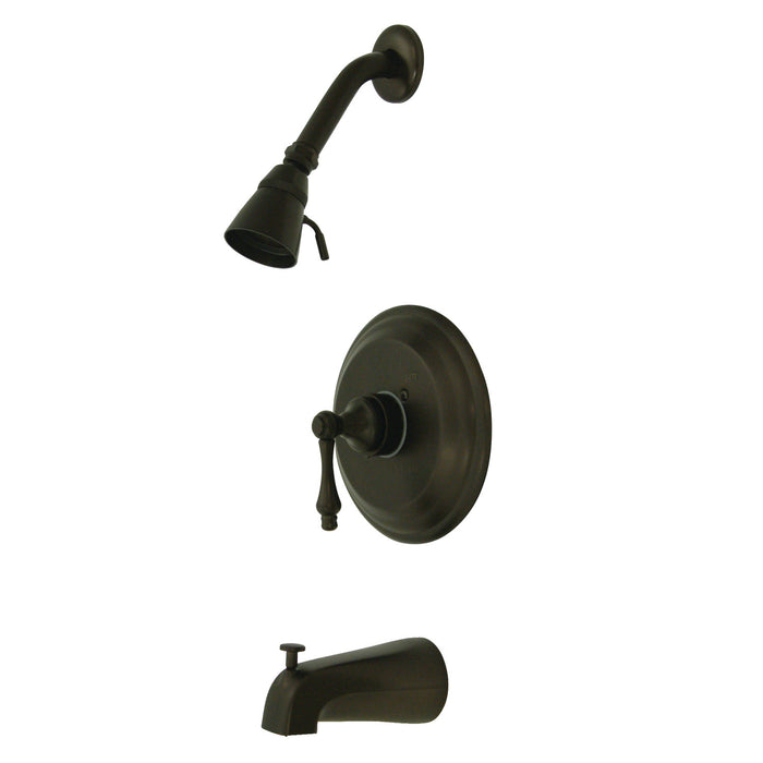 Kingston Heirloom KB3635ALT - Vintage Single-Handle Pressure Balanced Tub and Shower Faucet, Trim Only, Oil Rubbed Bronze