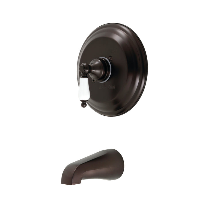 Kingston Heirloom KB3635PLTO - Vintage Single-Handle Pressure Balanced Tub Faucet, Oil Rubbed Bronze