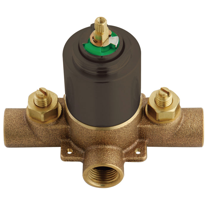 Kingston Plumbing Parts KB3635V Pressure Balanced Tub and Shower Valve, with Stops, Oil Rubbed Bronze