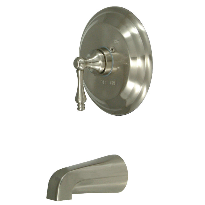 Kingston Heirloom KB3638ALTO - Vintage Single-Handle Pressure Balanced Tub Faucet, Brushed Nickel