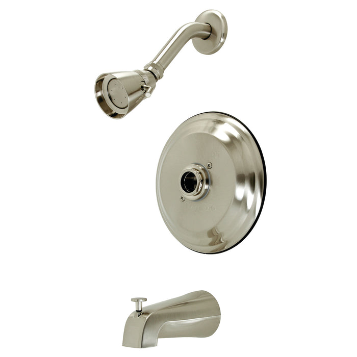Kingston Heirloom KB3638TLH Pressure Balanced Tub and Shower Faucet, Trim Only without Handle, Brushed Nickel