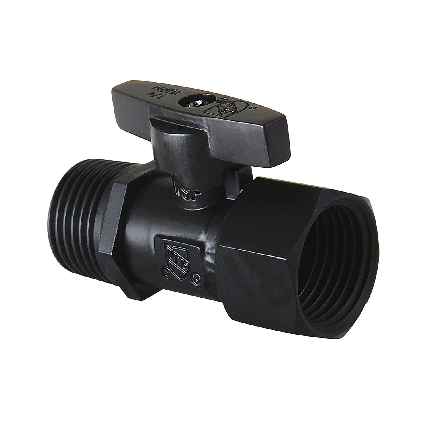 Kingston Shower Scape KB400V0 1/2 Inch FIP x 1/2 Inch MIP Quarter
