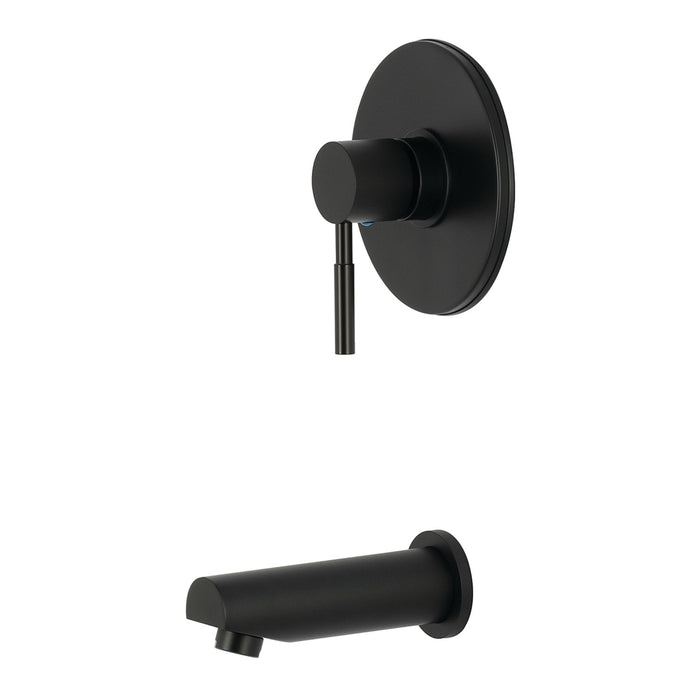 Kingston Concord KB4690DLTTO Single-Handle Pressure Balanced Tub Faucet Trim Only, Matte Black