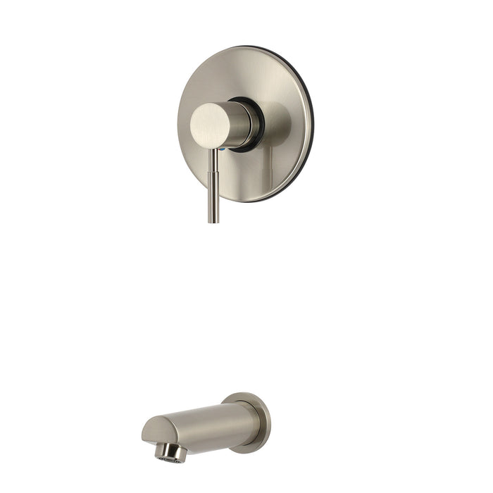 Kingston Concord KB4698DLTTO Single-Handle Pressure Balanced Tub Faucet Trim Only, Brushed Nickel