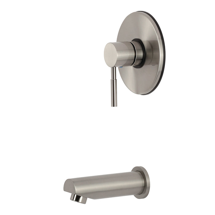 Kingston Concord KB4698DLTTO Single-Handle Pressure Balanced Tub Faucet Trim Only, Brushed Nickel
