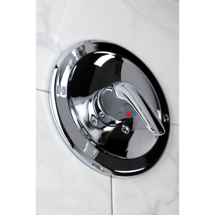 Kingston Tulare KB531LTO Single-Handle Tub Faucet, Polished Chrome
