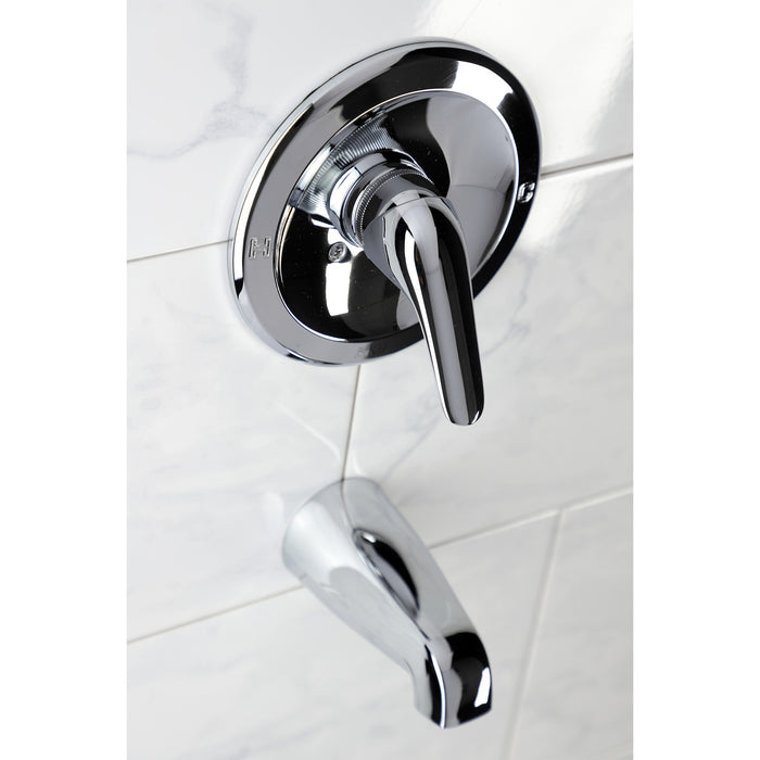 Kingston Tulare KB531LTO Single-Handle Tub Faucet, Polished Chrome