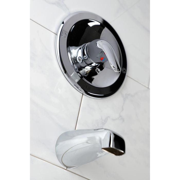 Kingston Tulare KB531LTO Single-Handle Tub Faucet, Polished Chrome