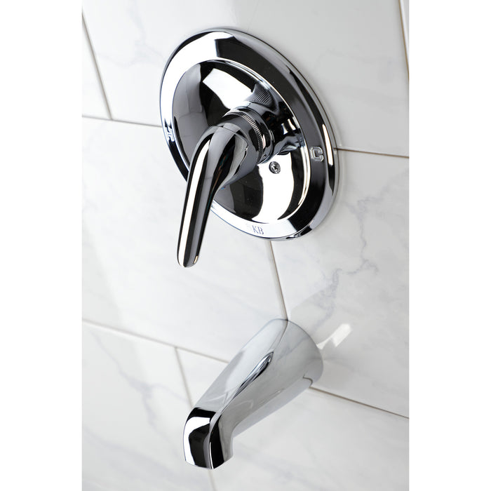 Kingston Tulare KB531LTO Single-Handle Tub Faucet, Polished Chrome